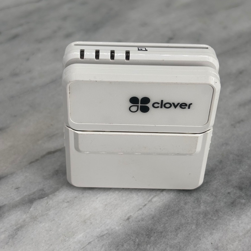 Clover Go Contactless Chip and Swipe Card Reader Mobile POS Terminal Untested